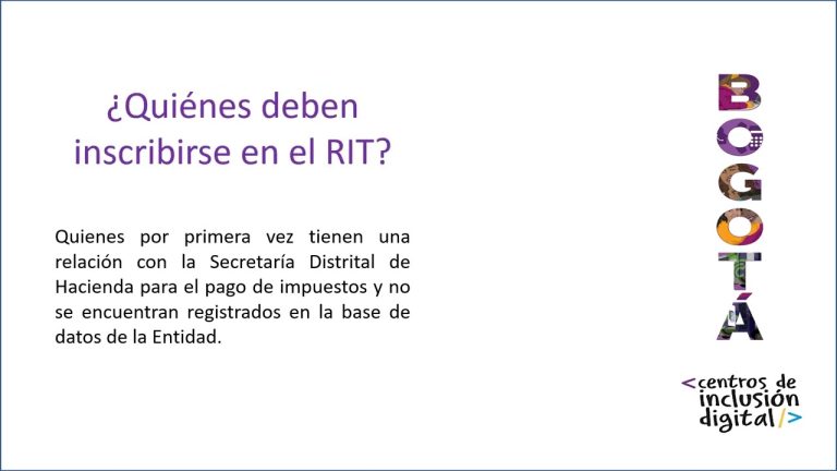 Todo lo que necesitas saber sobre el Registro de Información Tributaria (RIT) en Perú: trámites, requisitos y más