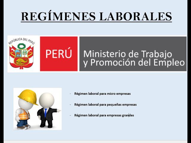 Descubre todos los regímenes laborales en el Perú: Guía completa para trámites laborales
