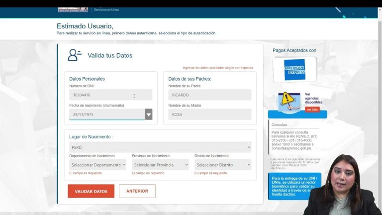 Atención al Cliente RENIEC en Línea: Chat en Vivo para Trámites Rápidos en Perú