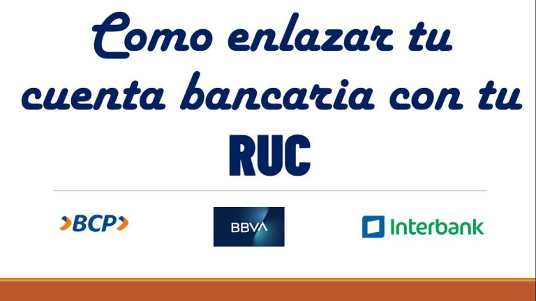 ¡Descubre cómo vincular tu RUC a tu cuenta BCP de forma sencilla en Perú!