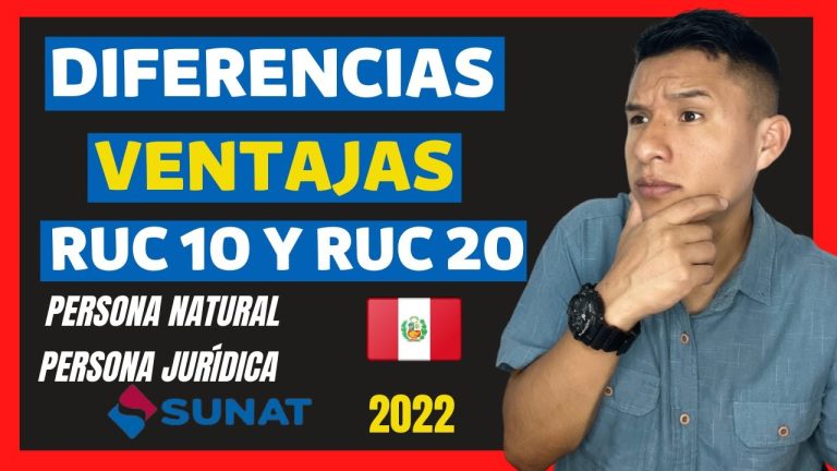 Conoce los 5 Tipos de RUC 10 en Perú: Guía Completa para Trámites