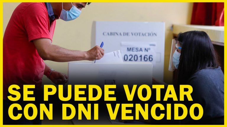 ¿Se puede votar con DNI vencido en las elecciones municipales en Perú? Descubre aquí los requisitos