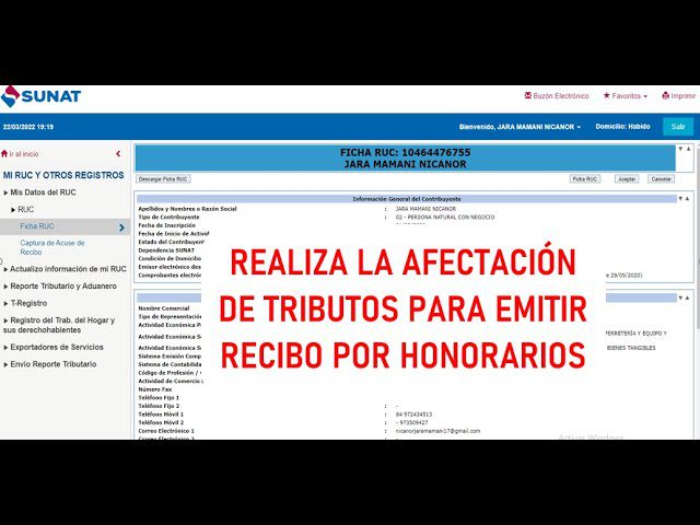 Cómo emitir recibos por honorarios a través de SUNAT: Guía completa para operaciones en línea en Perú