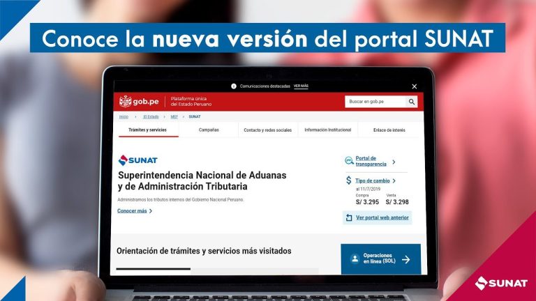 Todo lo que necesitas saber sobre el Portal de SUNAT en Perú: Trámites, Consultas y Novedades