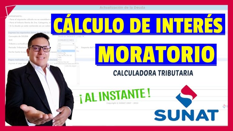 Guía completa para calcular intereses según las normativas de la SUNAT en Perú