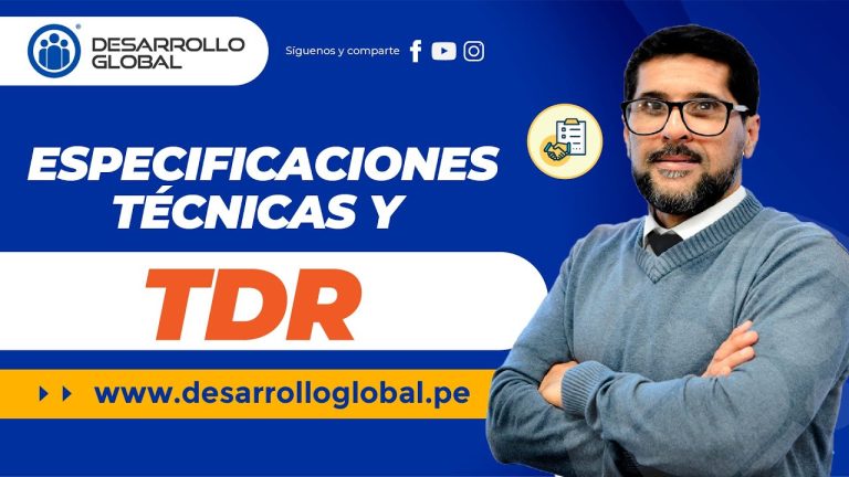 ¿Cuál es el significado de TDR? Todo lo que necesitas saber sobre este término en trámites peruanos