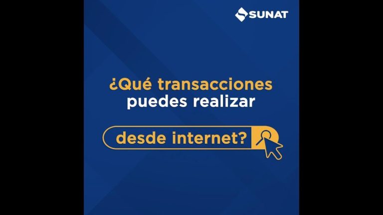 Todo lo que necesitas saber sobre los servicios en línea de la SUNAT en Perú