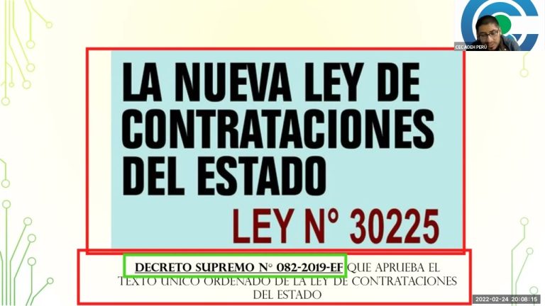 Guía paso a paso sobre el trámite de la ley 30225 en Perú: ¡Simplifica tus procesos con esta completa información!
