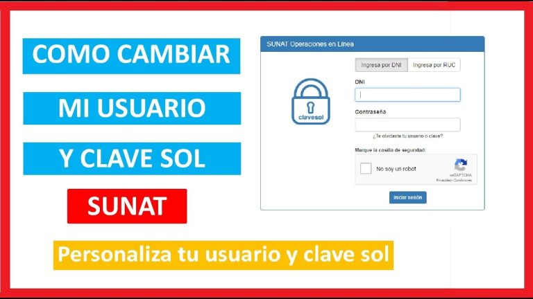Guía completa para registrar y gestionar tu usuario Sunat en Perú: ¡Sigue estos pasos!