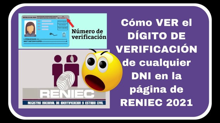 Todo lo que necesitas saber sobre la verificación de DNI en Perú: trámites, requisitos y pasos a seguir