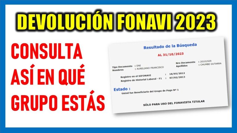 Lista actualizada de beneficiarios de Fonavi: ¡Consulta tu estado en www.fonavi.st.pe ahora mismo!