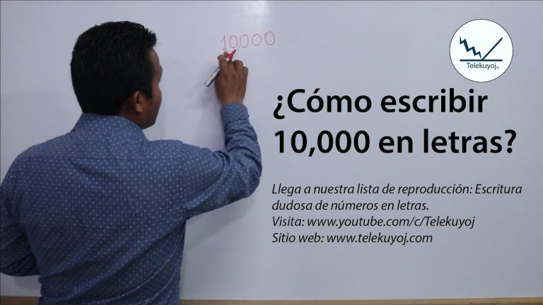 Descubre cómo escribir 10000 en letras y realiza trámites con facilidad en Perú