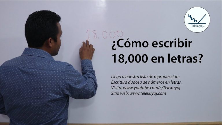 Descubre Cómo Escribir Dieciocho Mil en Letra y su Uso en Documentos Oficiales en Perú