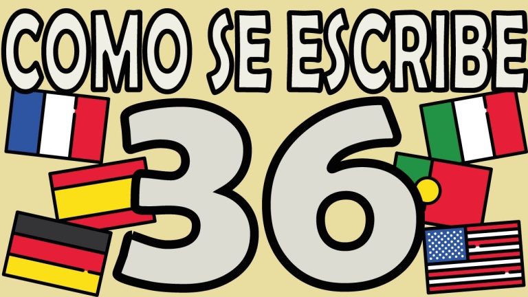 Trámites en Perú: ¿Cómo escribir ’36’ en letra? Descubre el proceso paso a paso