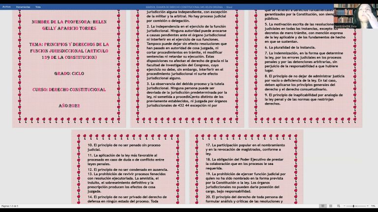 Todo lo que debes saber sobre el artículo 139 de la Constitución Política del Perú | Guía de trámites en Perú