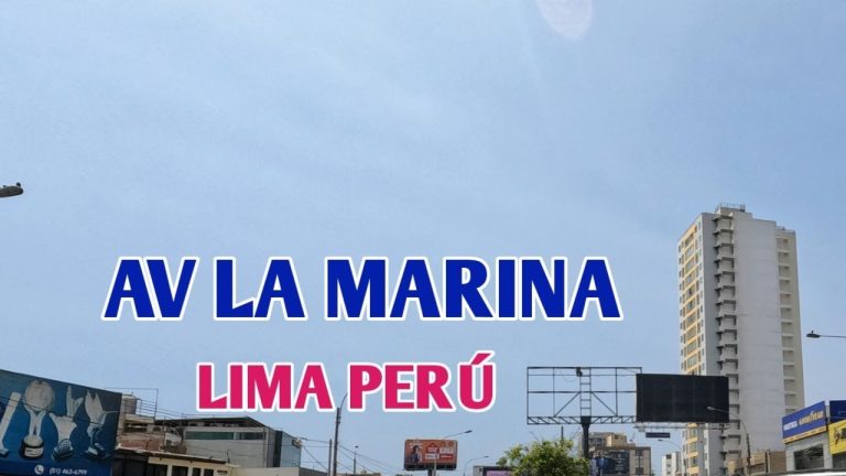 Guía completa de trámites en Perú: Av. La Marina en Lima
