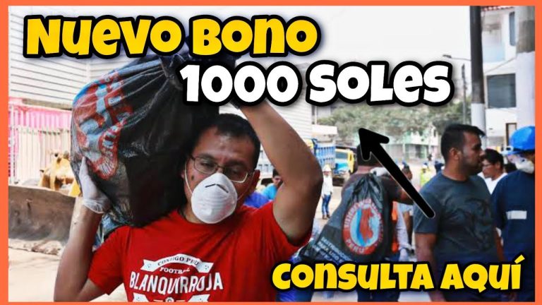 Descubre cómo obtener el bono de 1000 soles en Perú: requisitos y trámites
