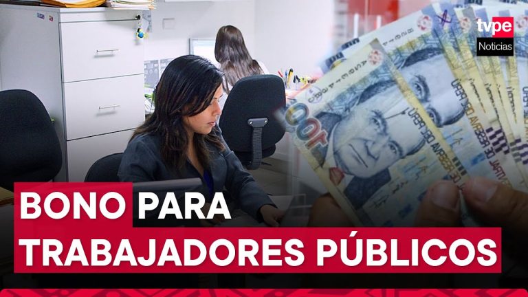 Todo lo que necesitas saber sobre el bono para el sector público en Perú: requisitos, trámite y beneficios