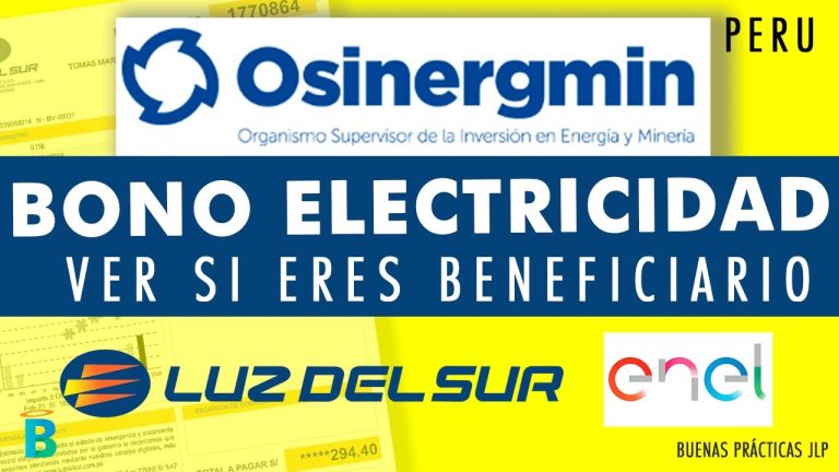 ¡Descubre cómo solicitar el bono de electricidad en Perú en 3 simples pasos!