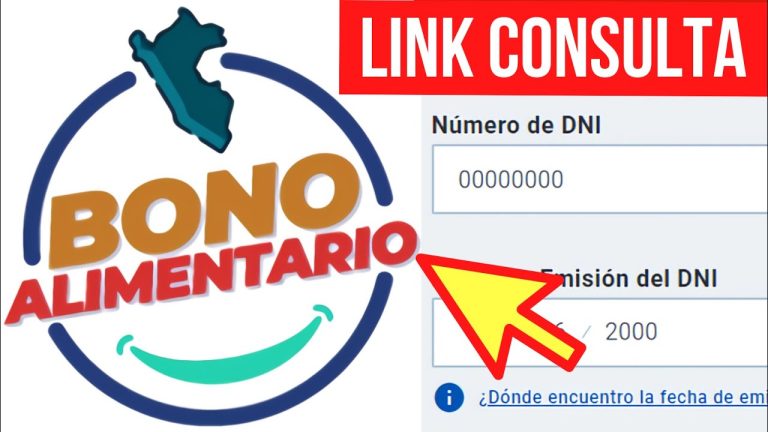 Nuevo Bono LINK: Cómo Consultar y Obtener el Último Beneficio en Perú