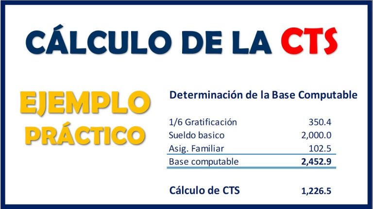 Todo lo que necesitas saber sobre cómo se calcula la CTS en Perú: Guía completa para trámites sin complicaciones