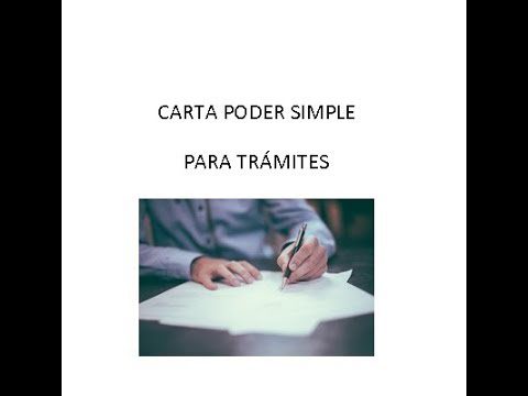 Modelo de Carta Poder para Trámites Administrativos en Perú: Herramienta Imprescindible para Simplificar tus Procesos Burocráticos