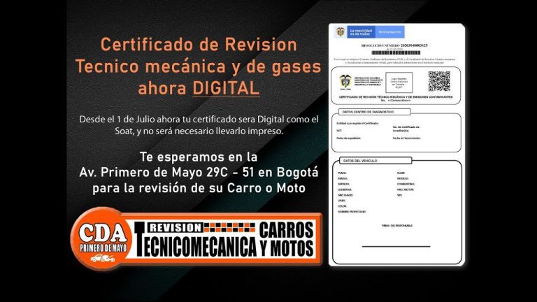 Todo lo que necesitas saber sobre el certificado de revisión técnica en Perú: requisitos, trámites y consejos útiles