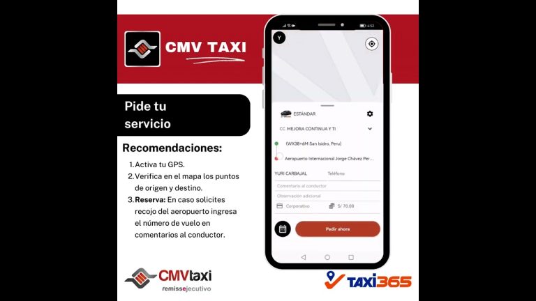 Guía completa para solicitar el servicio ejecutivo CMV en Perú: trámites y requisitos