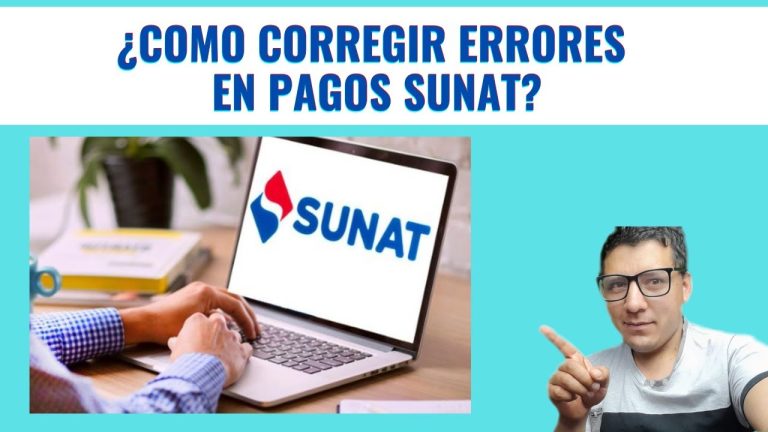 Guía completa: Cómo corregir un pago de impuestos SUNAT en Perú de forma sencilla y efectiva