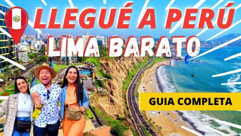 Guía completa: Cómo llegar a Lima para tus trámites en Perú