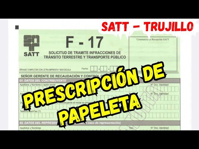 Guía paso a paso: Cómo llenar la solicitud de prescripción de deuda SAT en Perú