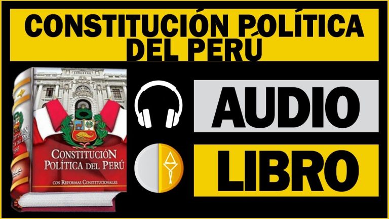 Todo lo que debes saber sobre el Libro Constitución Política del Perú: trámites y requisitos actualizados