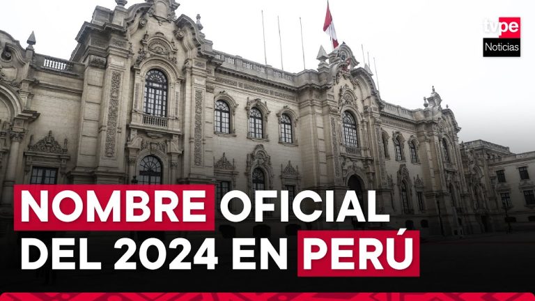 La Denominación del Año en Perú: Todo lo que Necesitas Saber sobre este Trámite