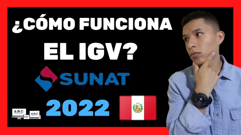 Todo lo que necesitas saber sobre el IGV: Sunat, trámites y requisitos en Perú