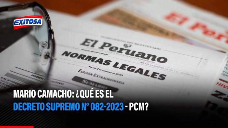 Todo lo que necesitas saber sobre el Decreto Supremo N° 082 EF en Perú: Trámites y requisitos