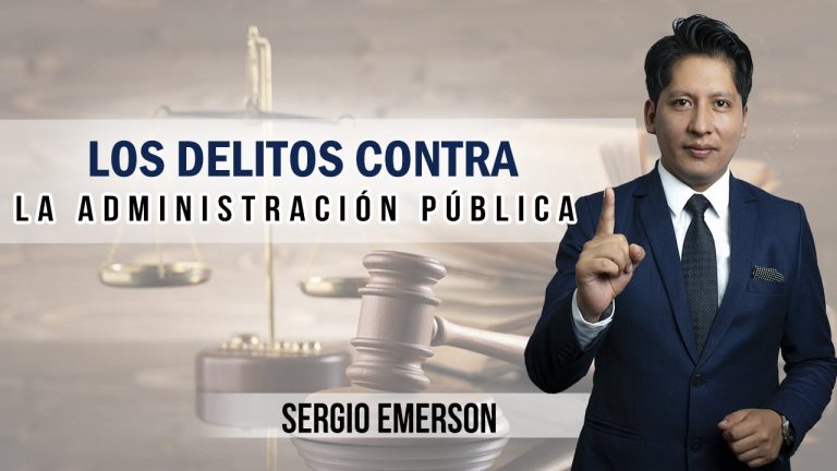 Guía completa de los delitos contra la administración pública en Perú: Descarga el PDF de forma gratuita aquí