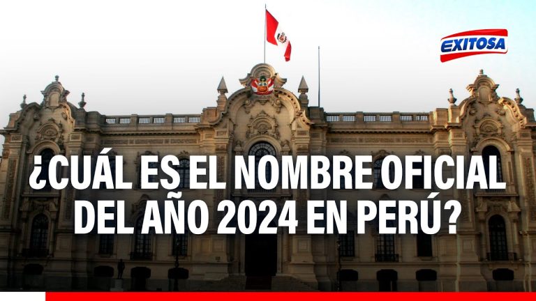 Todo lo que necesitas saber sobre la designación del año en Perú: Trámites y requisitos