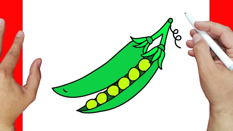 Guía paso a paso para dibujar arvejas: ¡Aprende a representar este vegetal en tus trámites en Perú!