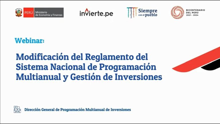 Todo lo que necesitas saber sobre la Directiva 001: Invierte PE en Perú