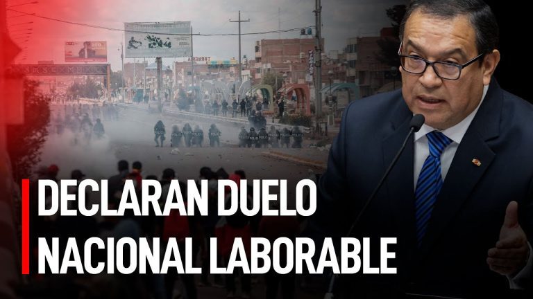 ¿Cuándo se declara duelo nacional laborable en Perú? Descubre los trámites y disposiciones