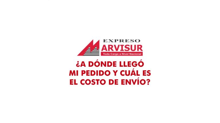 Todo lo que necesitas saber sobre el servicio de encomienda Marvisur en Perú: trámites, tarifas y más
