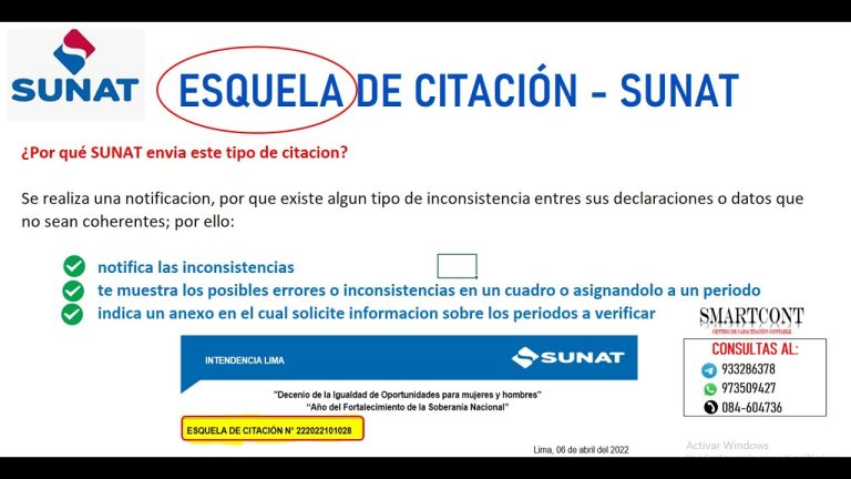 Guía completa sobre cómo presentar una esquela a la Sunat en Perú: requisitos y pasos