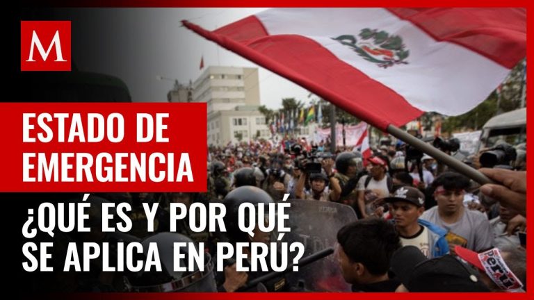 Estado de Emergencia en Perú: ¿Qué es y cómo afecta a los trámites administrativos?