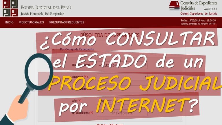 Guía completa sobre el estado de procesos judiciales en Perú: trámites y consultas