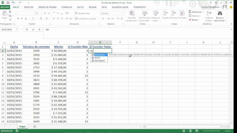Cómo extraer el mes de una fecha en Excel: Guía paso a paso para trámites en Perú