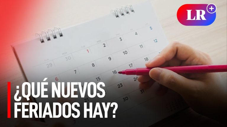 Calendario Perú con Feriados 2022: Descubre las fechas clave para tus trámites en Perú