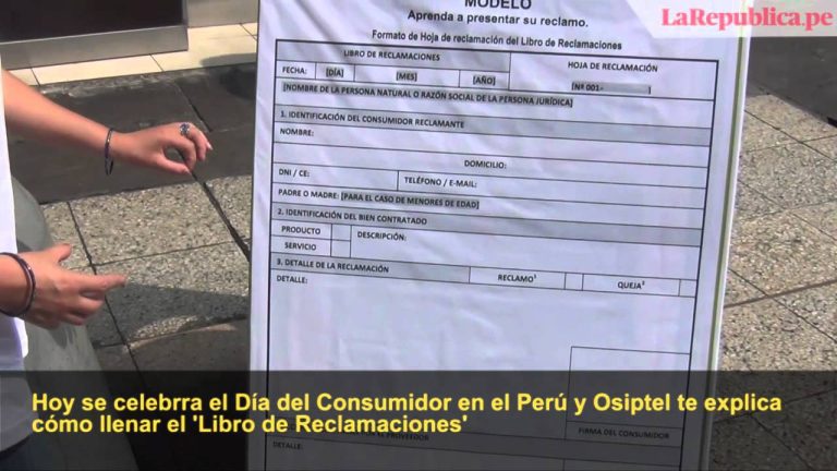 Guía completa sobre el formato de libro de reclamaciones en Perú: todo lo que necesitas saber para realizar el trámite correctamente