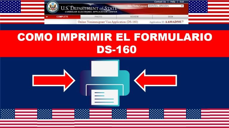 Descarga aquí el formulario DS 160 en PDF para trámites en Perú