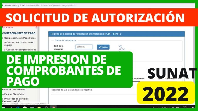 Todo lo que debes saber sobre formularios SUNAT para imprimir en Perú: Guía completa de trámites fiscales