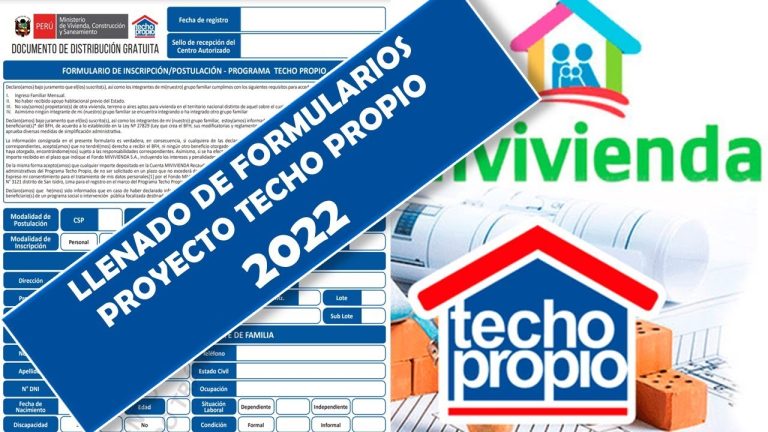 Todo lo que necesitas saber sobre los formularios para Techo Propio en Perú: trámites simplificados